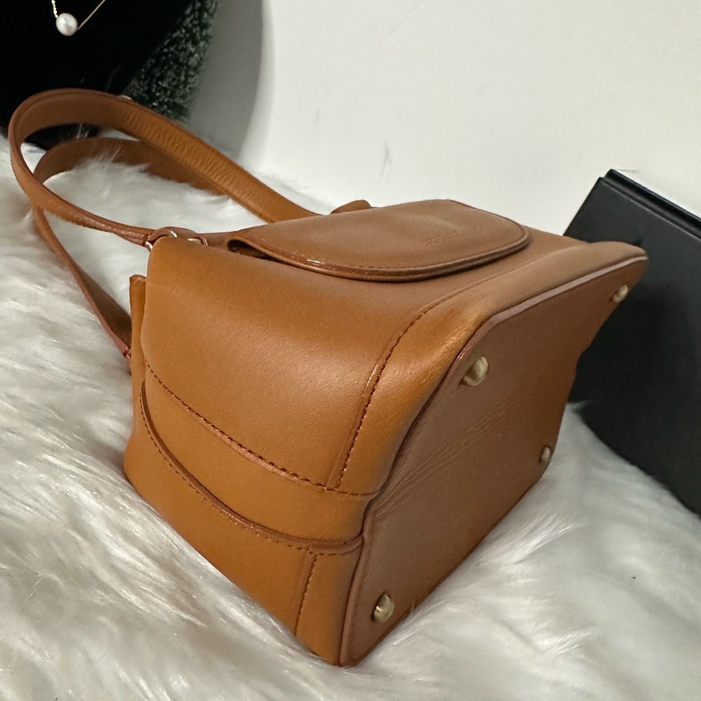 Authentic Burberry Small Leather Handbag - Picture 9 of 10